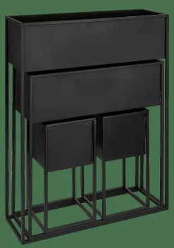 CASA LARGO Pot De Fleurs Noir