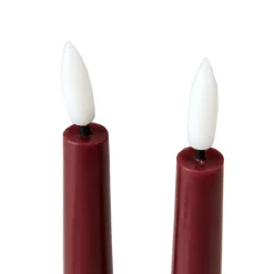 CASA LED Bougie Dîner Led Orange