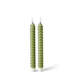 CASA LED Bougie Dîner Led Vert