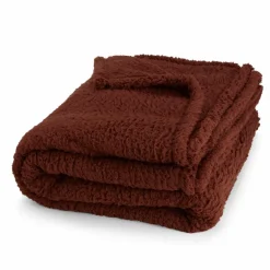 CASA LINNE Coussin Brun