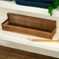 CASA LINOS Étagère à Suspendre Naturel