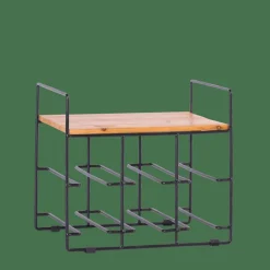 CASA LIZE Porte-bouteilles Noir