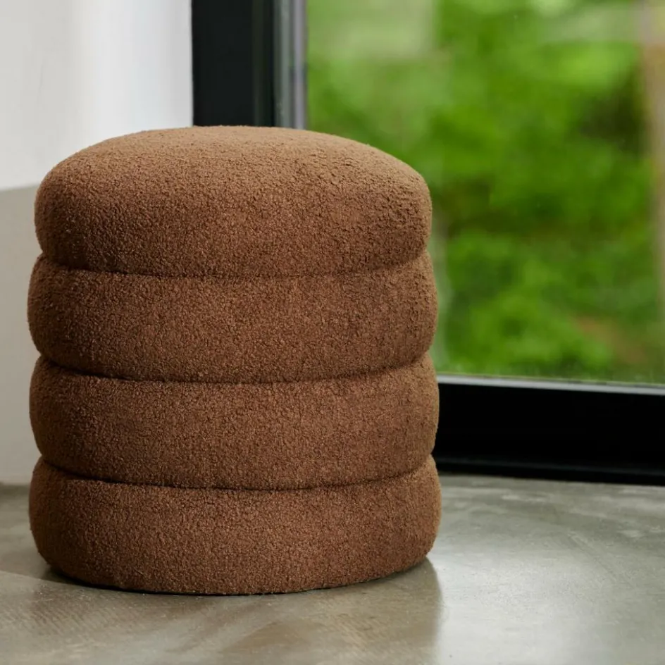 CASA LOBBY Pouf Brun