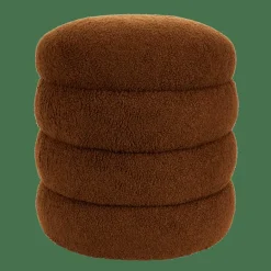 CASA LOBBY Pouf Brun