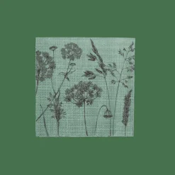 CASA LOLIUM GREEN Set De 20 Serviettes Vert