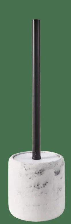 CASA LUNA Brosse WC Avec Support Noir, Blanc