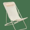 CASA MALTA Chaise Relax Blanc