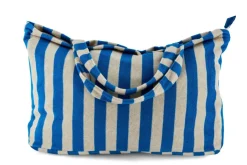 CASA MARIO Sac à Longues Anses Bleu