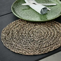 CASA MIA Set De Table Noir