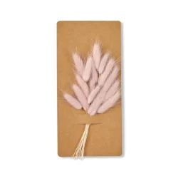 CASA MINA Cloche Avec Déco Séchée Rose