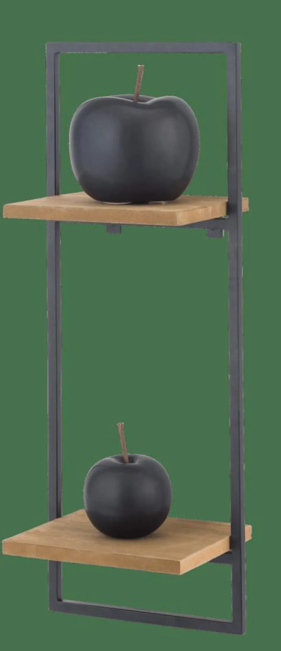 CASA MIX&MATCH Étagère à Suspendre Noir, Naturel