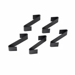 CASA MODULAR Set De 7 Crochets Noir