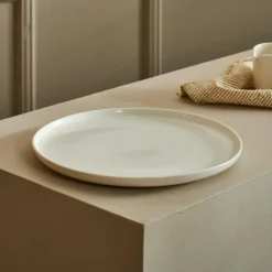 CASA MOON Assiette Blanc