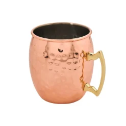 CASA MOSCOW MULE Gobelet 500 Ml Doré, Cuivre