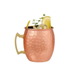 CASA MOSCOW MULE Gobelet 500 Ml Doré, Cuivre