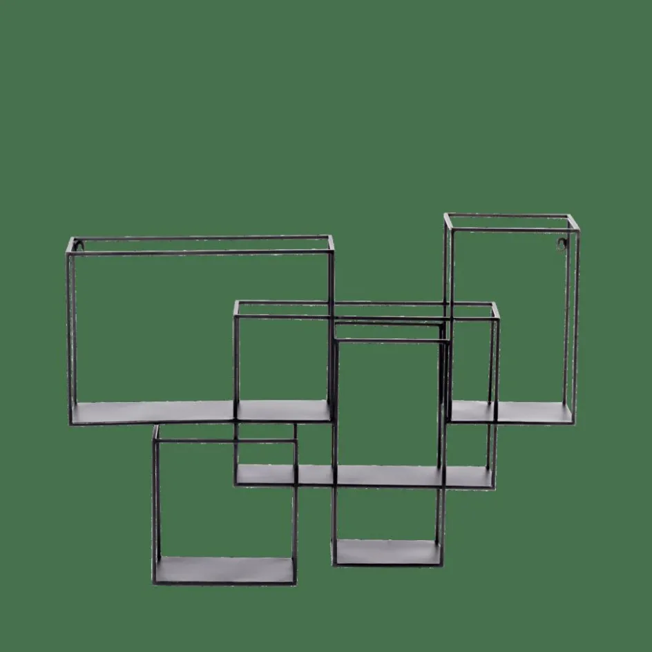 CASA MULTO Étagère à Suspendre Noir