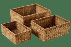 CASA MYKONOS Panier Tiroir S Naturel