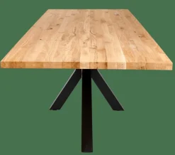 CASA NEW OAK Pied De Table Noir