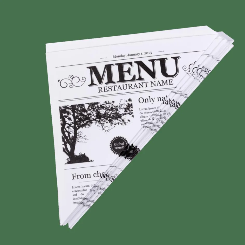 CASA NJAM Cornets Set De 10 Noir, Blanc