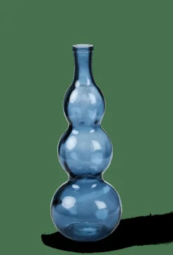 CASA ODON Vase Bleu
