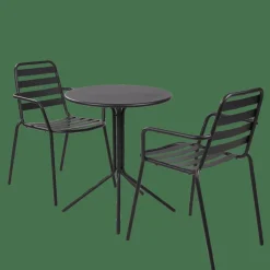 CASA OLAV Table Bistrot Noir