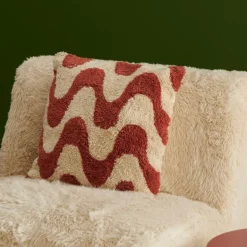 CASA OLDUR Coussin Brun