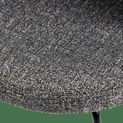 CASA OLIVIER Chaise De Salle à Manger Gris