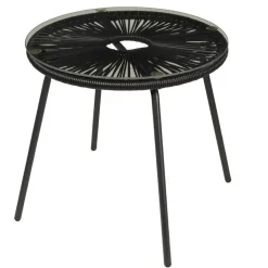 CASA PAPAYO & ACAPULCO Ensemble De Salon Noir