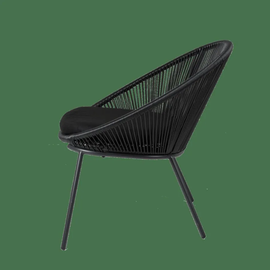 CASA PAPAYO Chaise Lounge Noir