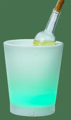 CASA PARTY Seau à Glace Avec Moodlight Blanc