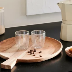 CASA PAUSA Verre Double Paroi Set De 2 12,5 CL Transparent