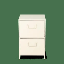 CASA PHARMA Armoire à 2 Tiroirs Sable