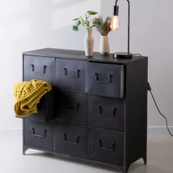 CASA PHARMA Meuble De Pharmacie Noir