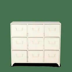 CASA PHARMA Meuble De Pharmacie 9 Tiroirs Sable