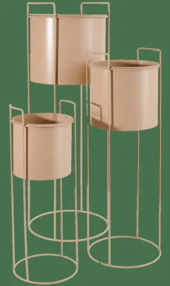 CASA PLUTO Pot De Fleurs Crème