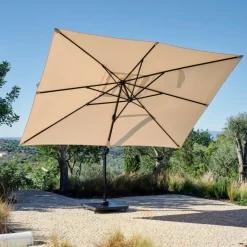 CASA PRAIA Parasol Déporté Sable