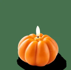 CASA PUMPI Bougie Led Orange
