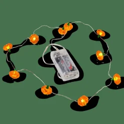 CASA PUMPKIN Guirlande Lumineuse Orange
