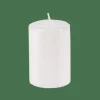 CASA PURE Bougie Cylindrique Blanc