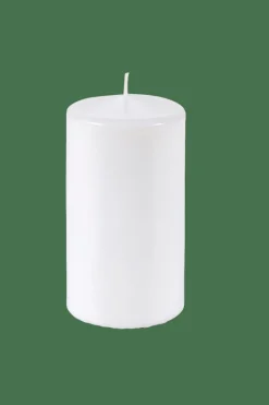 CASA PURE Bougie Cylindrique Blanc