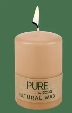 CASA PURE Bougie Cylindrique Beige