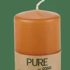 CASA PURE Bougie Cylindrique Caramel