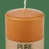 CASA PURE Bougie Cylindrique Caramel