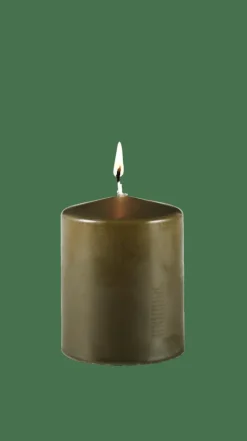 CASA PURE Bougie Cylindrique Vert