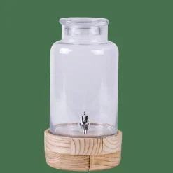 CASA PURI Réservoir à Boisson Avec Robinet 5,5 L Transparent