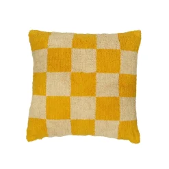 CASA QUADRADO Coussin Jaune