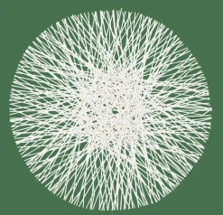 CASA RAMI Set De Table Blanc