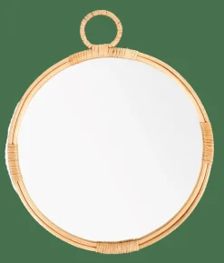 CASA RATTAN Miroir Naturel