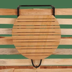 CASA RAVA Table Pliante Table De Balcon Naturel