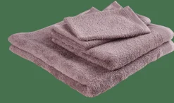 CASA RECYCLE Drap De Bain Mauve